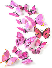 36 Pezzi 3D Farfalla Adesivi