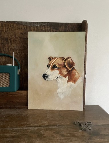 Jack russell terrier painting - russell,