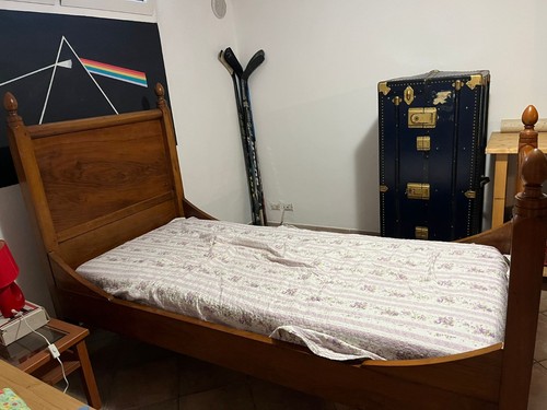 Antico letto singolo - antico,
