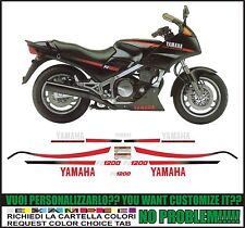 ADESIVI FJ 1200 1986 BLACK KIT