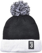 Cappello Ponpon Bicolore Con