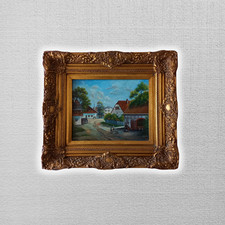 Dipinto olio ORIGINALE su