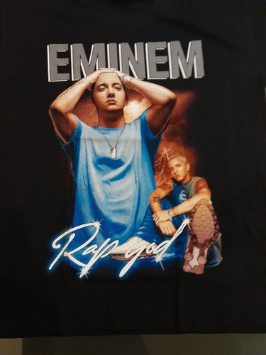 Shirt unisex eminem nera - eminem,