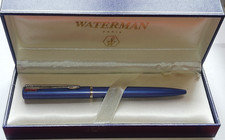 PENNA A SFERA WATERMAN ALLURE COLORE BLU VINTAGE IDEA REGALO CON CONFEZIONE