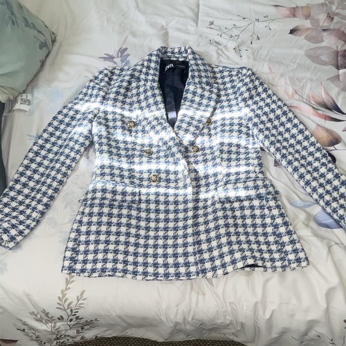 Giacca blazer zara blu - giacca,