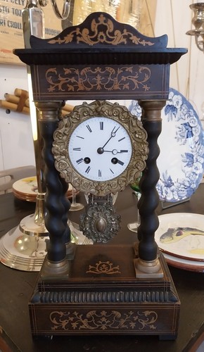 Pendule portique napoleon - napoleon, iii