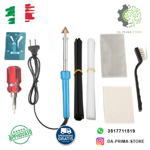 Kit saldatrice plastica - ,