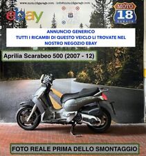 Sono Disponibili Ricambi scooter usati Aprilia Scarabeo 500 2007 2012