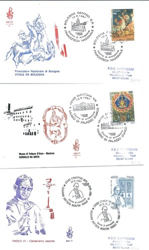Fdc italia 1997 papa paolo - fdc,