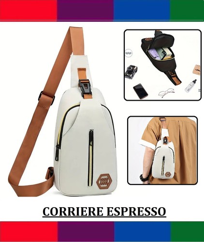 Zaino monospalla uomo donna - zaino,
