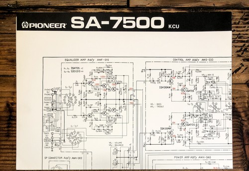 Pioneer 7500 kcu - pioneer, sa-7500