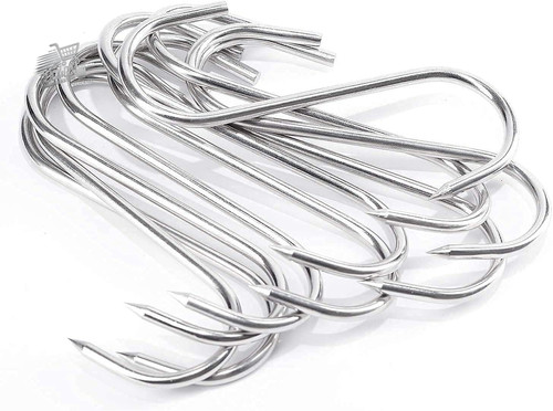 Stainless steel hooks - 20,