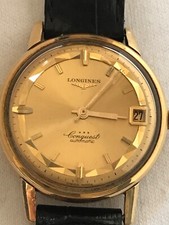 Longines Conquest Oro 18K 35mm Automatico - Ottime condizioni
