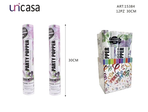 Set tubo spara coriandoli - set,
