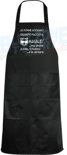 Grembiule divertente bbq - divertente,