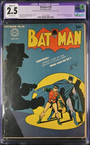 Batman cgc 2 - batman,