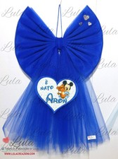 Fiocco nascita in Tulle +