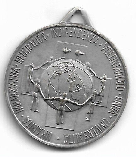 Medaglia croce rossa - rossa, italiana
