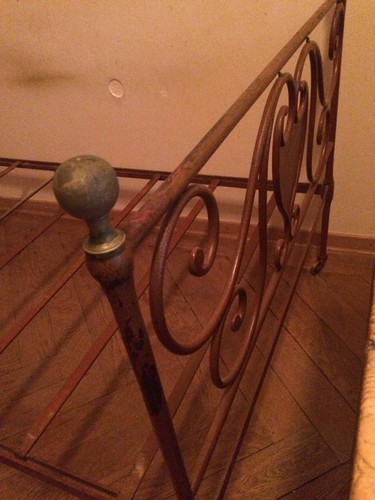 Letto ferro fine 800 - letto,