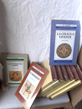 Lotto 9 libri sigillati mai