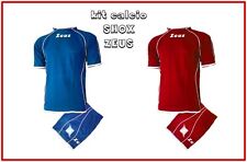 ZEUS KIT CALCIO SHOX MUTA DIVISA COMPLETINO GIOCATORE CALCETTO RUGBY