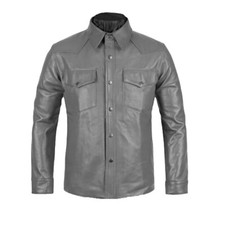 Camicie uomo vera pelle di