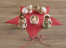 THUN SUGGESTIVO E PREZIOSO MINI PRESEPE 5 PEZZI ??✨NUOVO BELLISSIMO ??✨!