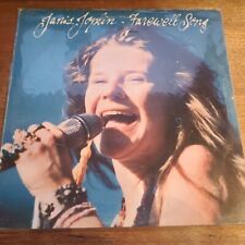JANIS JOPLIN FAREWELL SONG VG/VG VINILE LP