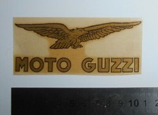 ADESIVO STICKER VINTAGE AUTOCOLLANT MOTO TUNING DA CARROZZERIA MOTO GUZZI