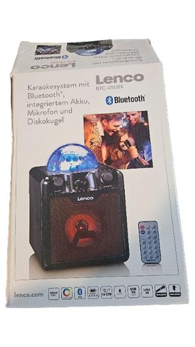 Lenco btc 050bk sistema - lenco,