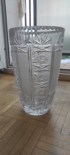 Vaso fiori cristallo - vaso,