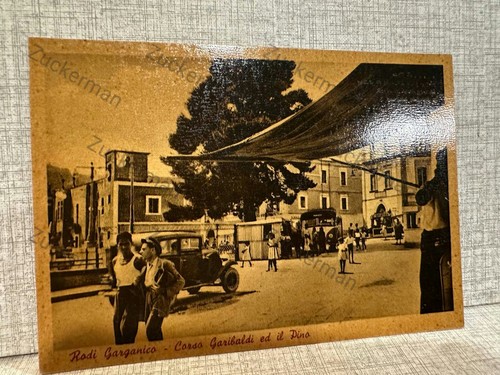 Cartolina rodi garganico - cartolina, corso