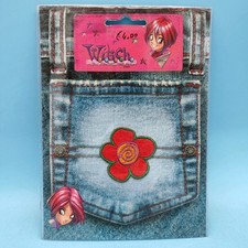 Patch W.i.t.c.h. Disney Toppa Strega Ricamo Witch Fiore