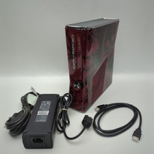 Microsoft Xbox 360 Slim Gears of War Edizione Limitata 320GB Console Rossa e Nera