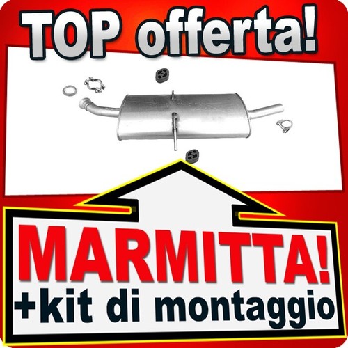 Silenziatore centrale per - silenziatore,