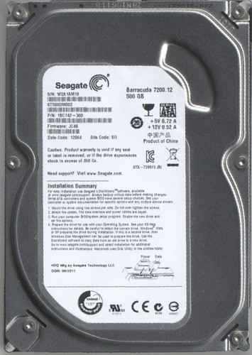 Hdd disco duro 500gb sata - disco,