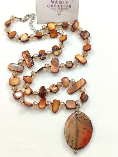 Collana donna madreperla e - donna,