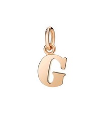 Ciondolo Dodo Lettera G DLET9/G Charms oro rosa 9 kt Nuovo DMB2010_LETGL_0009R