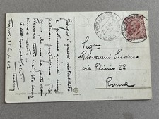 A) Cartolina Colonie Libia Tripoli d'Africa sezioni riunite 22.7.12 