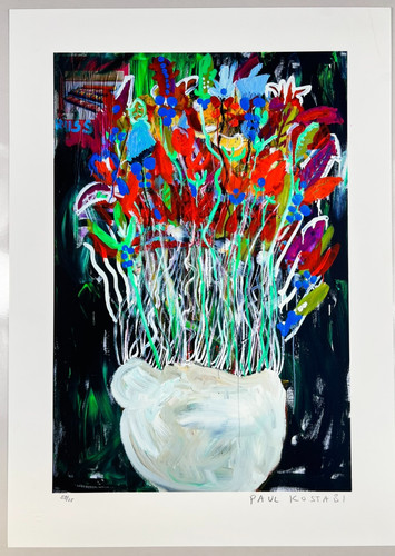 Paul kostabi giclée - 🎨,