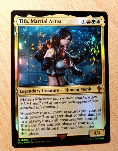 Mtg magic foil tifa artista - magic, tifa,