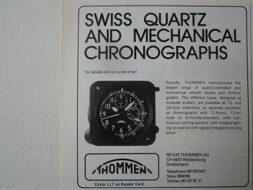Pub revue thommen - 9/89,