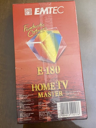Videocassetta vhs basf emtec - vhs,