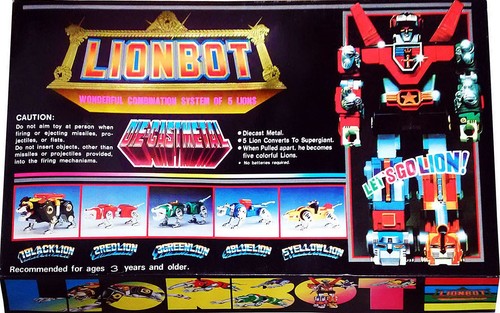 Voltron lionbot mini - voltron, "