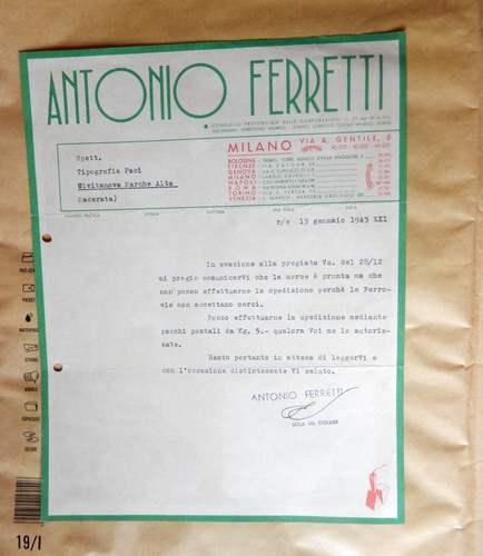 Missiva fattura - missiva,