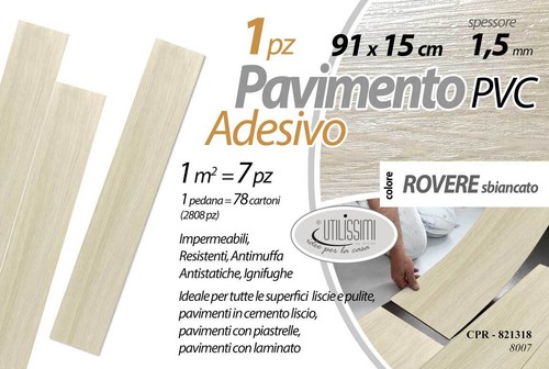 Pavimento pvc parquet adesivo - pvc,