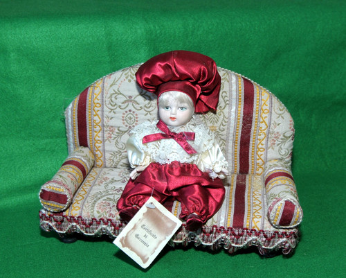 Bambola bisquit con - bambola,