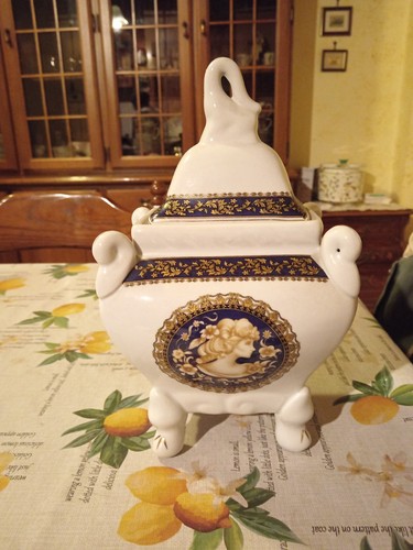 Vaso porcellana portagioie - vaso,