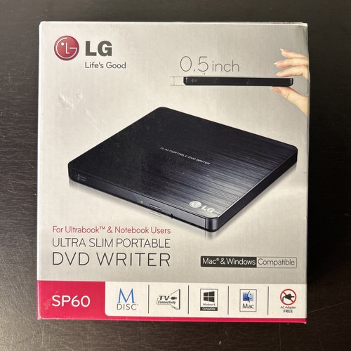 Esterno dvd writer nero - lg, dvd-writer