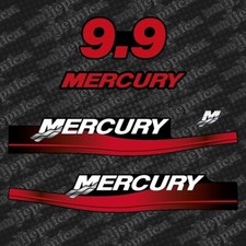 Adesivi mercury fuoribordo - adesivi,